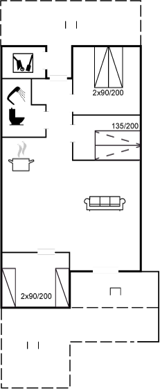 Vorschaubild von Ferienhaus QF93 in Nr. Lyngby - Løkken - Nordjütland
