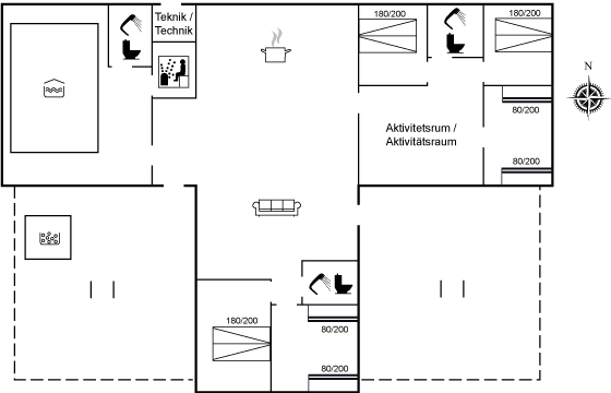 Vorschaubild von Ferienhaus QG65 in Vejlby Klit - Westjütland