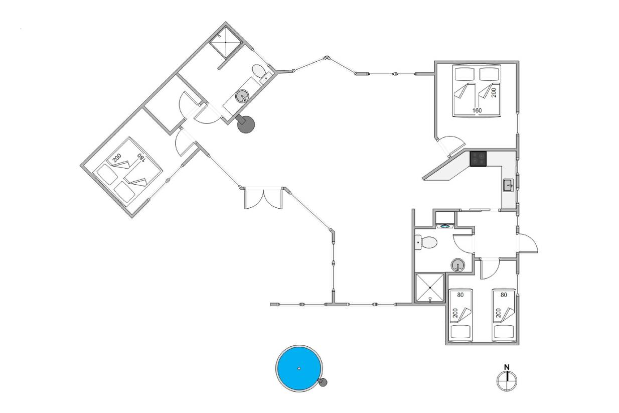 Vorschaubild von Ferienhaus QH12 in Houvig - Søndervig - Westjütland