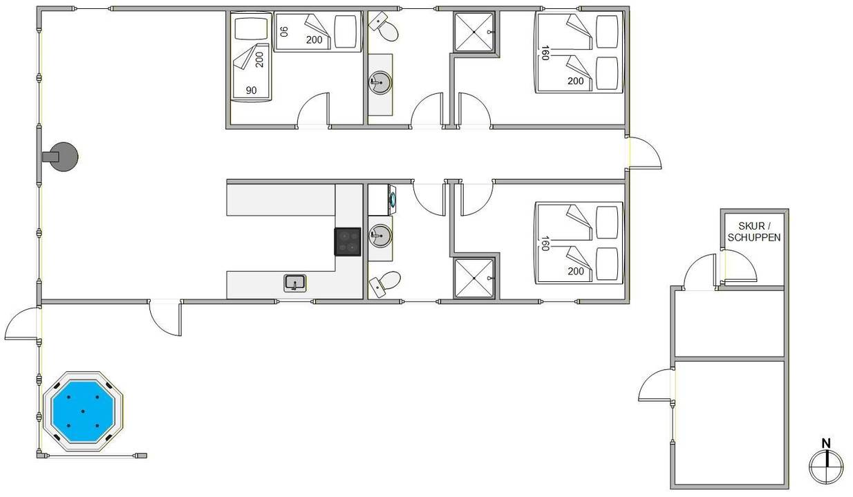 Vorschaubild von Ferienhaus QH63 in Haurvig - Årgab - Westjütland