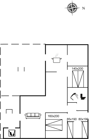 Vorschaubild von Ferienhaus QL89 in Bjerregård - Westjütland