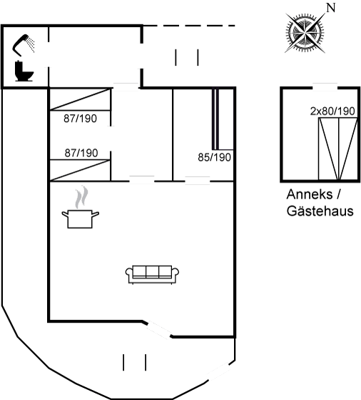 Vorschaubild von Ferienhaus QM01 in Ferring - Vejlby Klit - Westjütland