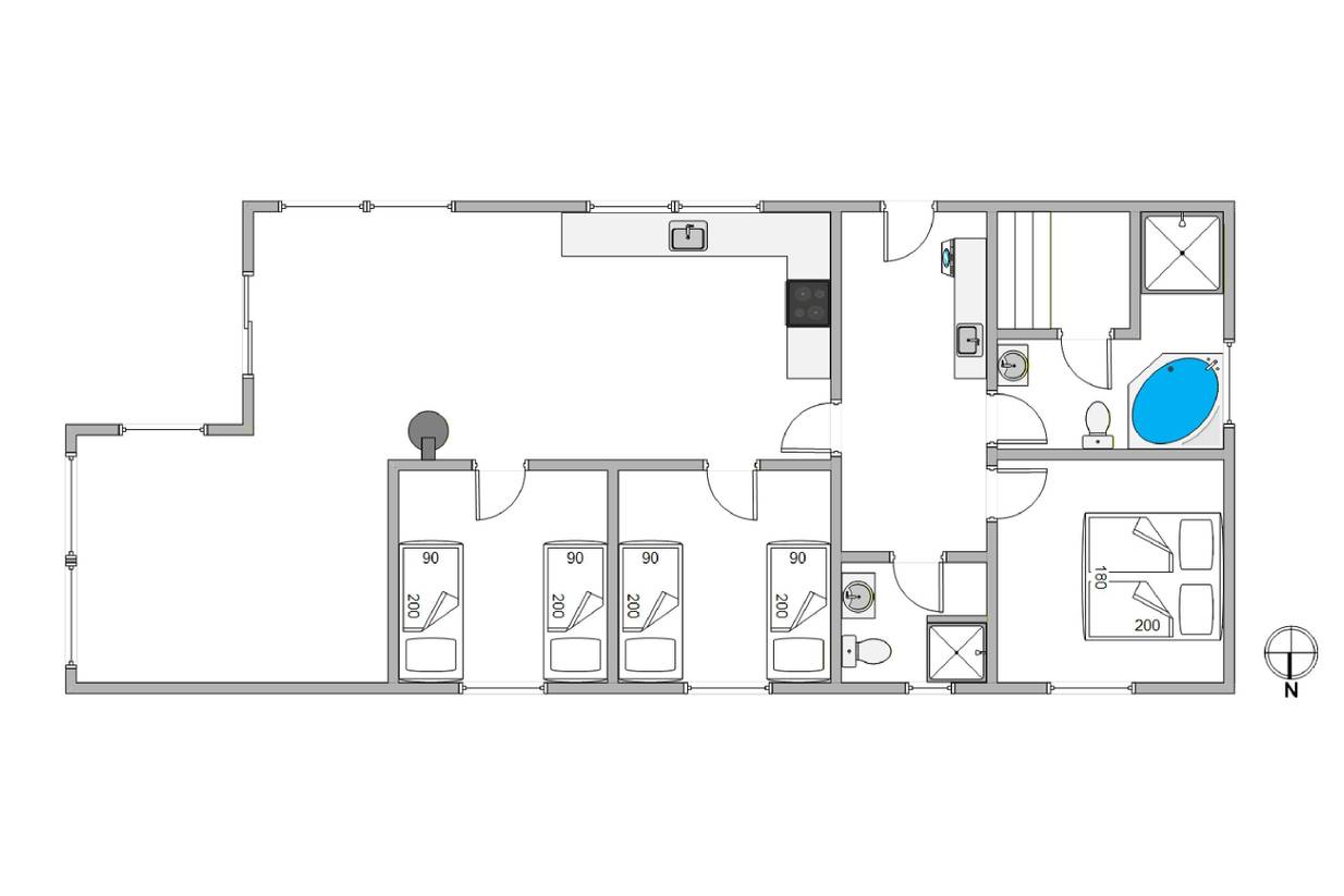 Vorschaubild von Ferienhaus QM84 in Nr. Lyngvig - Hvide Sande - Westjütland
