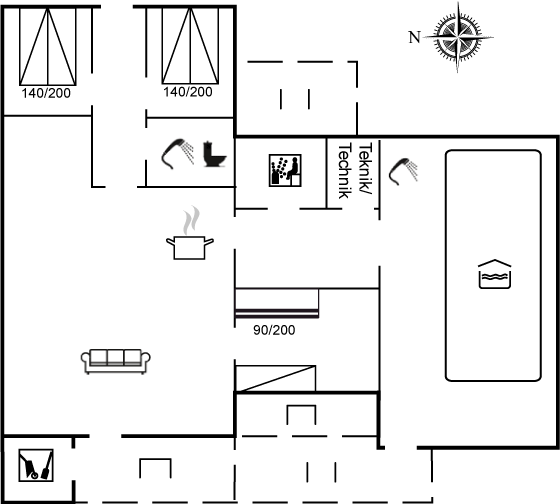 Vorschaubild von Ferienhaus QN85 in Søndervig - Westjütland