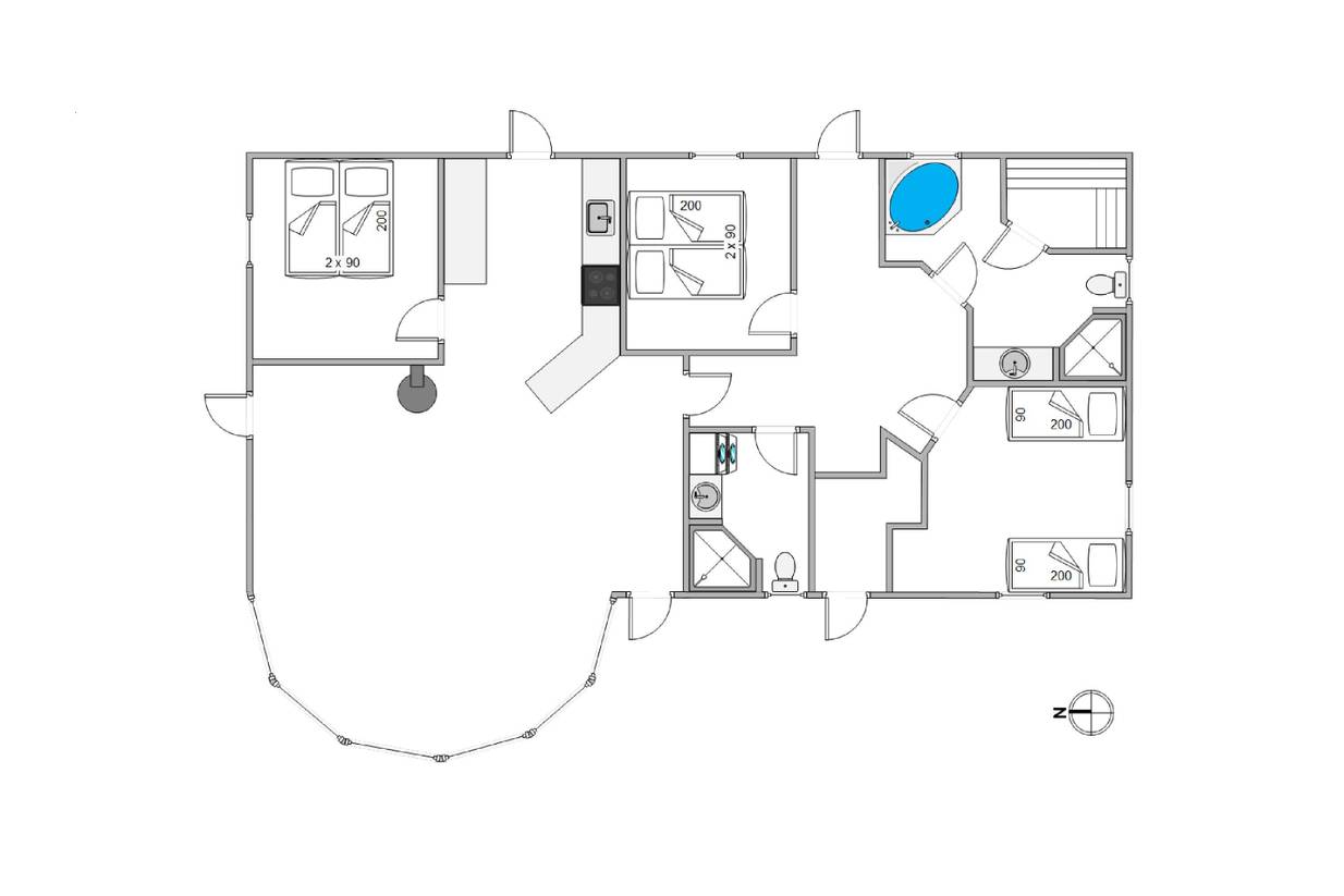 Vorschaubild von Ferienhaus QO68 in Søndervig - Westjütland