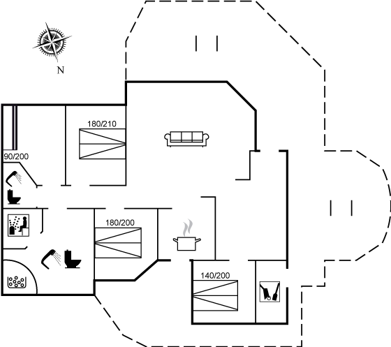 Vorschaubild von Ferienhaus QP75 in Bisnap - Hou - Nordjütland Ost