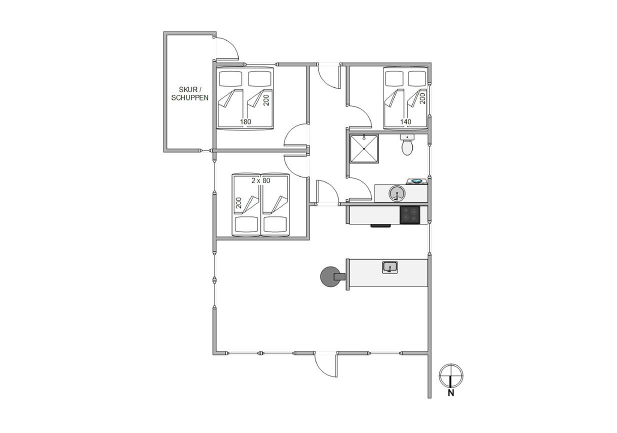 Vorschaubild von Ferienhaus QQ86 in Søndervig - Westjütland