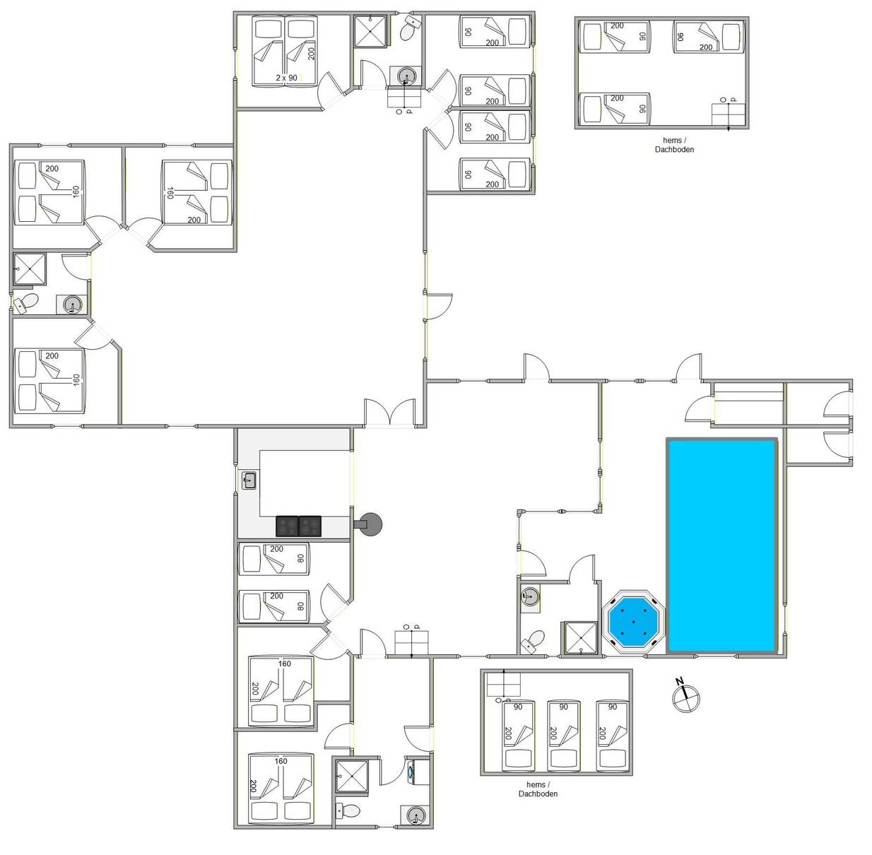 Vorschaubild von Ferienhaus QR56 in Vejers Strand - Westjütland