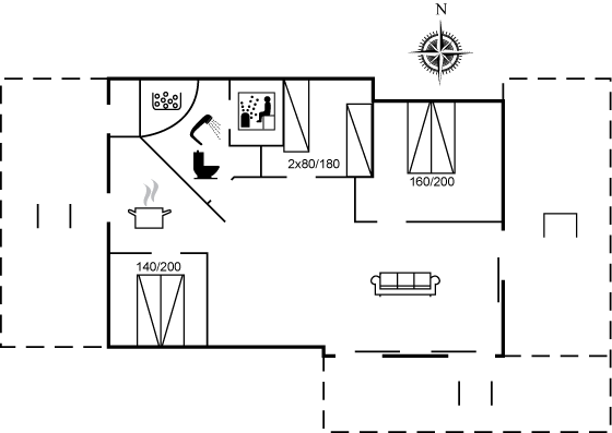 Vorschaubild von Ferienhaus QR64 in Grønninghoved - Südjütland