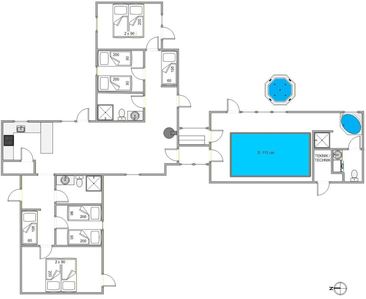 Vorschaubild von Ferienhaus QR74 in Haurvig - Årgab - Westjütland