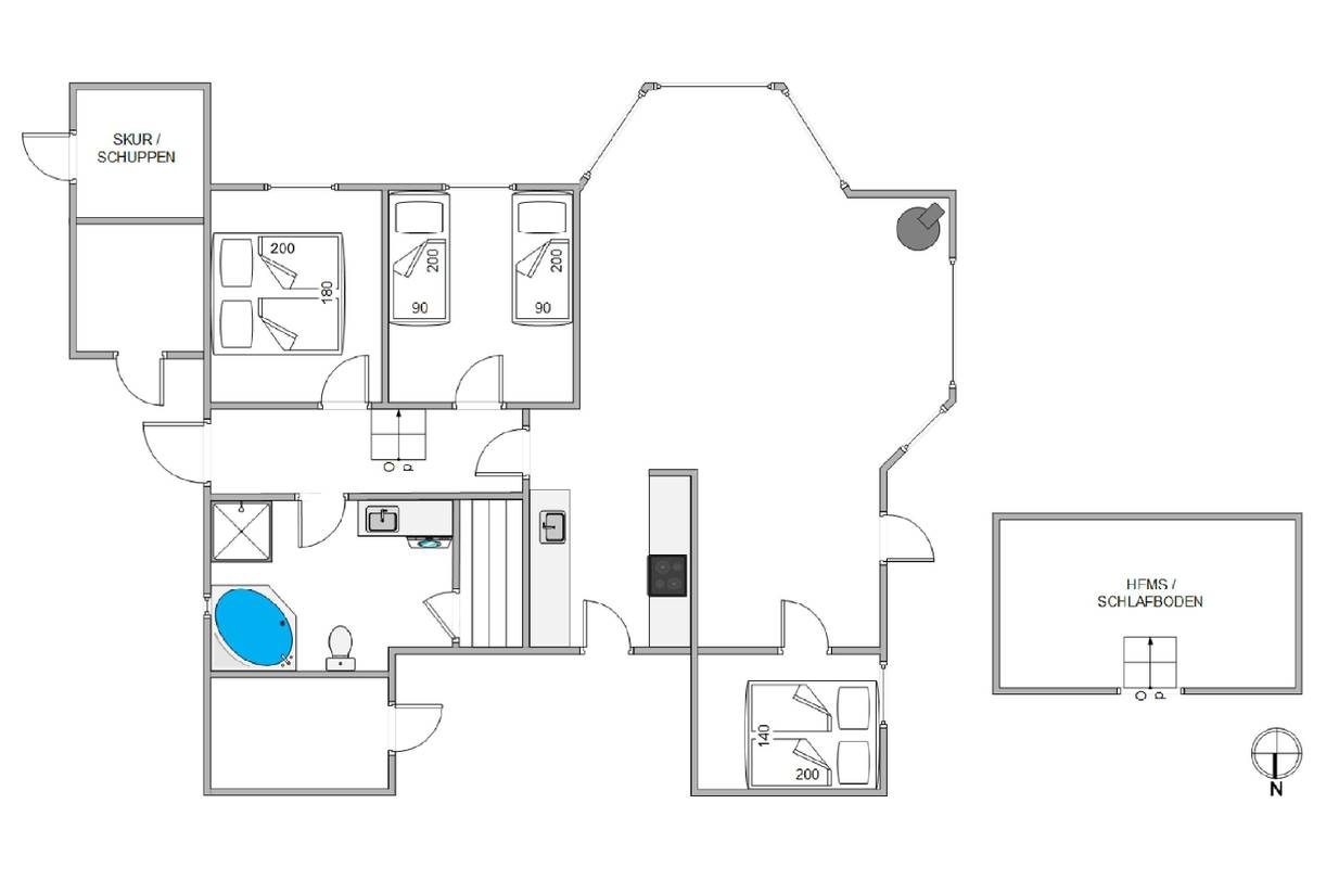Vorschaubild von Ferienhaus QS06 in Houvig - Søndervig - Westjütland