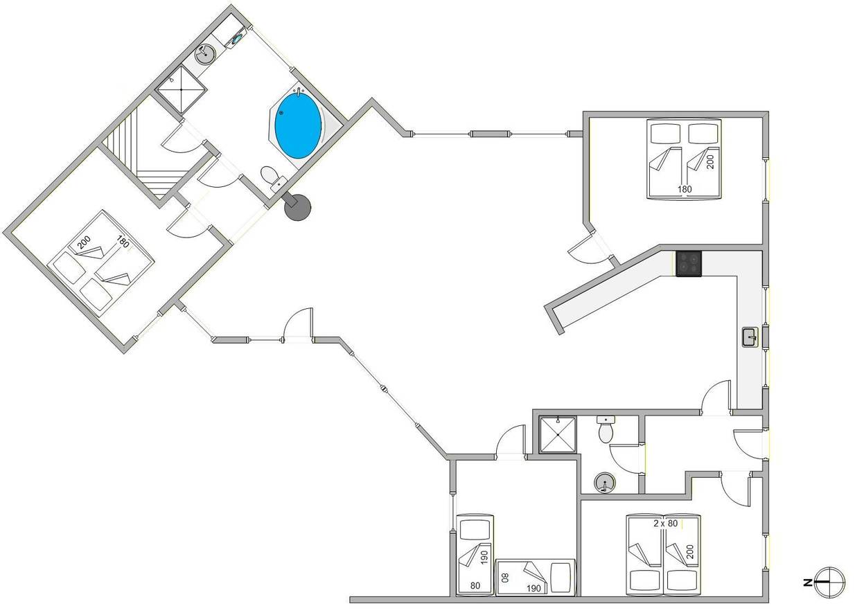Vorschaubild von Ferienhaus QS63 in Bjerregård - Westjütland