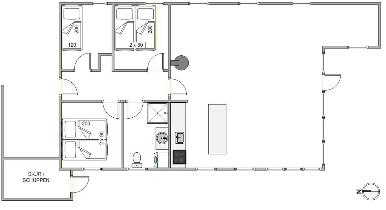 Vorschaubild von Ferienhaus QS78 in Bjerregård - Westjütland