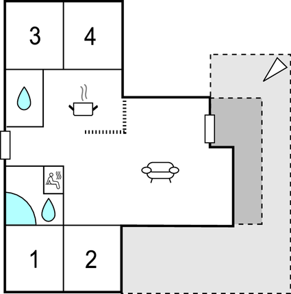 Vorschaubild von Ferienhaus QT35 in Skovmose - Als