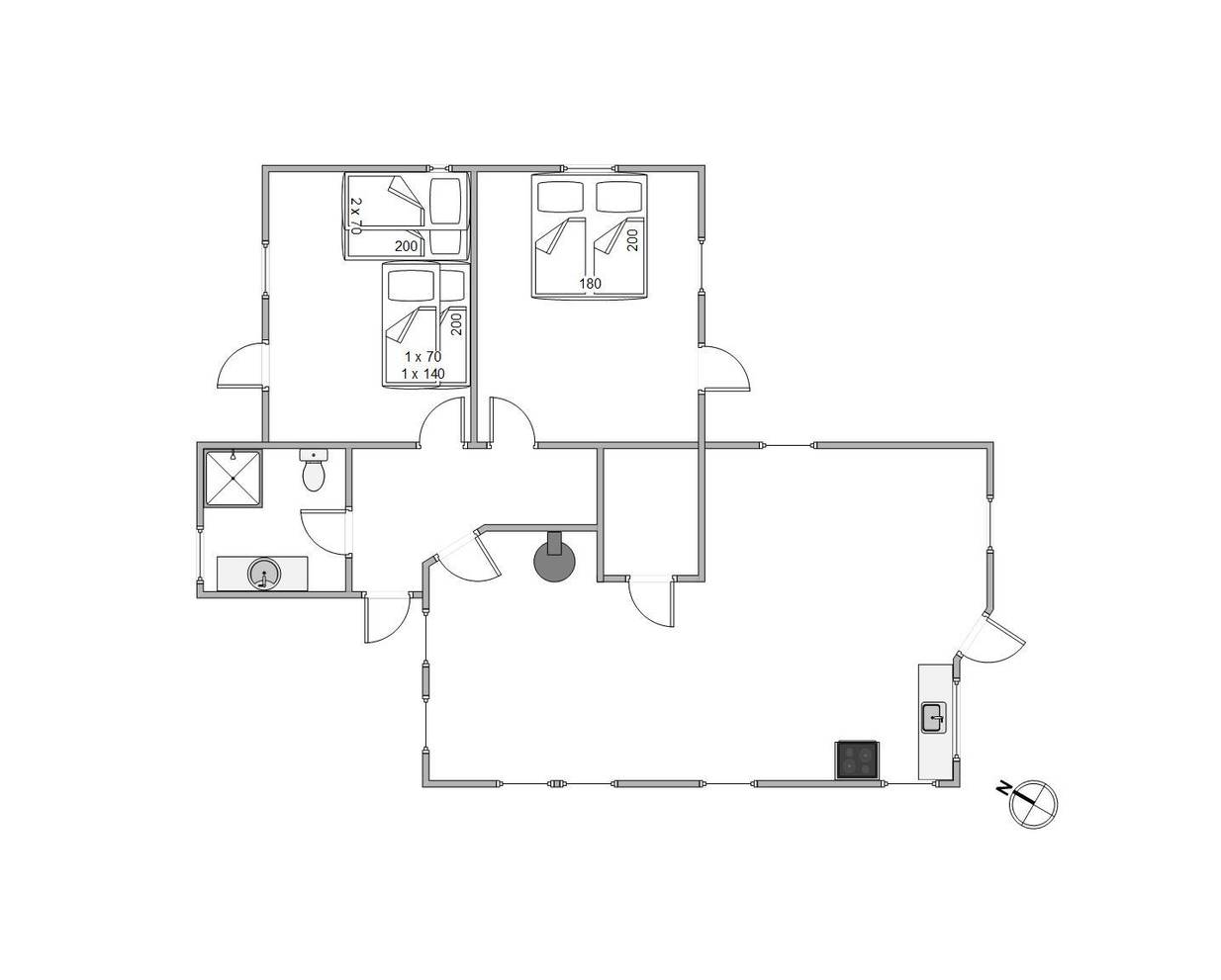Vorschaubild von Ferienhaus QT46 in Bjerregård - Westjütland