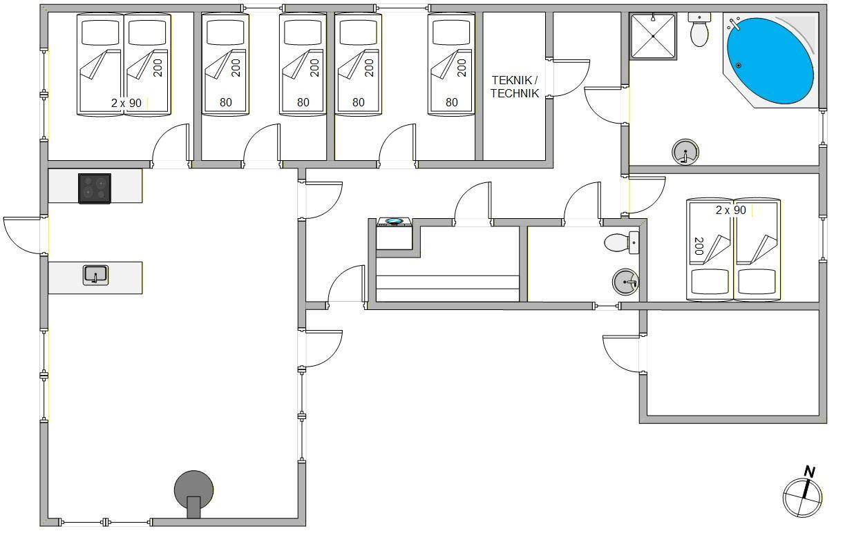 Vorschaubild von Ferienhaus QU19 in Bjerregård - Westjütland