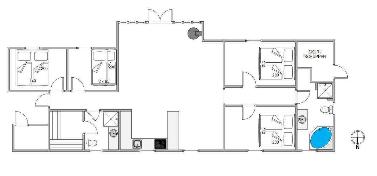 Vorschaubild von Ferienhaus QU83 in Houstrup - Westjütland