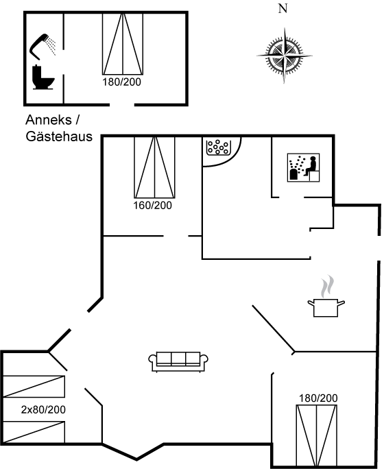 Vorschaubild von Ferienhaus QV62 in Blokhus - Nordjütland