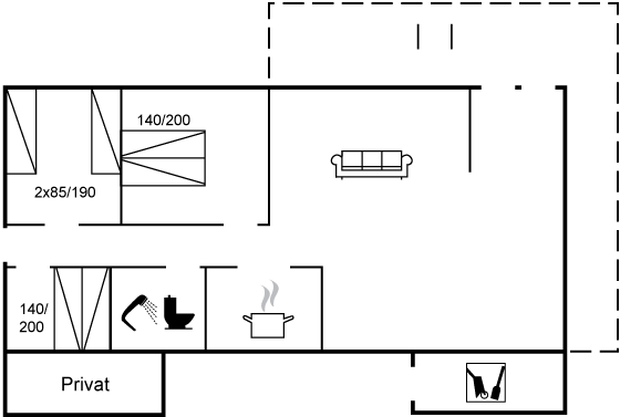 Vorschaubild von Ferienhaus QW05 in Klitmøller - Thy/Limfjord