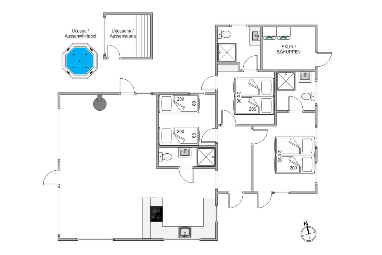 Vorschaubild von Ferienhaus QW12 in Søndervig - Westjütland