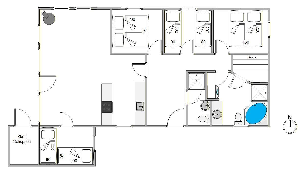 Vorschaubild von Ferienhaus QW32 in Jegum - Westjütland