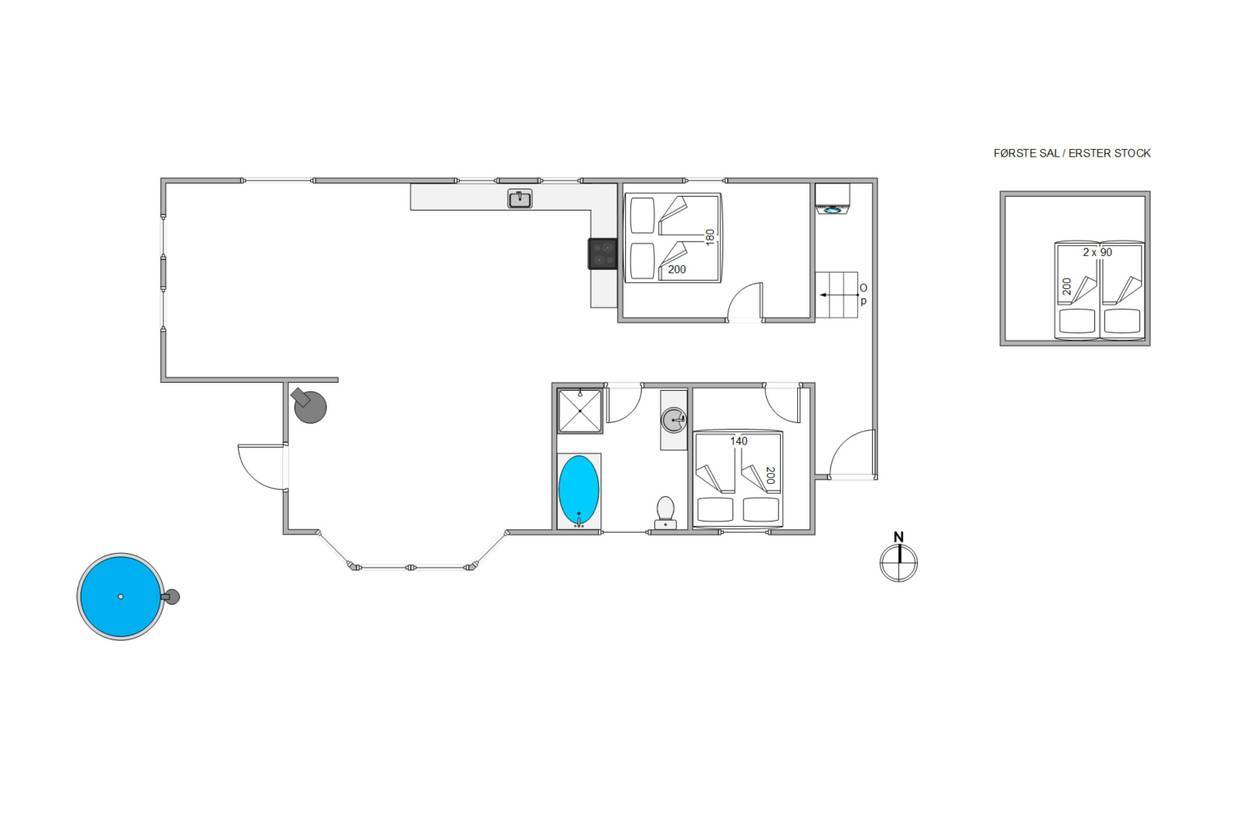 Vorschaubild von Ferienhaus QX84 in Jegum - Westjütland