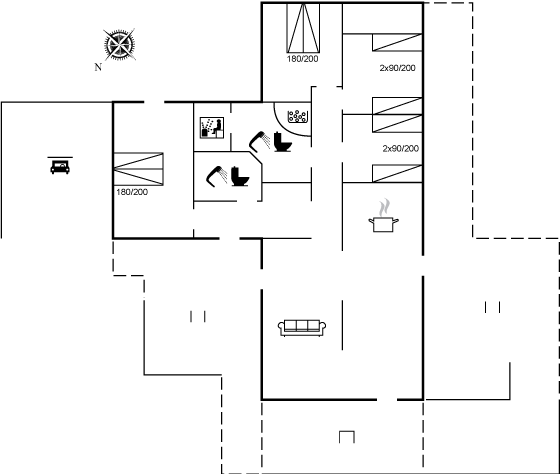 Vorschaubild von Ferienhaus QZ29 in Nr. Lyngby - Løkken - Nordjütland