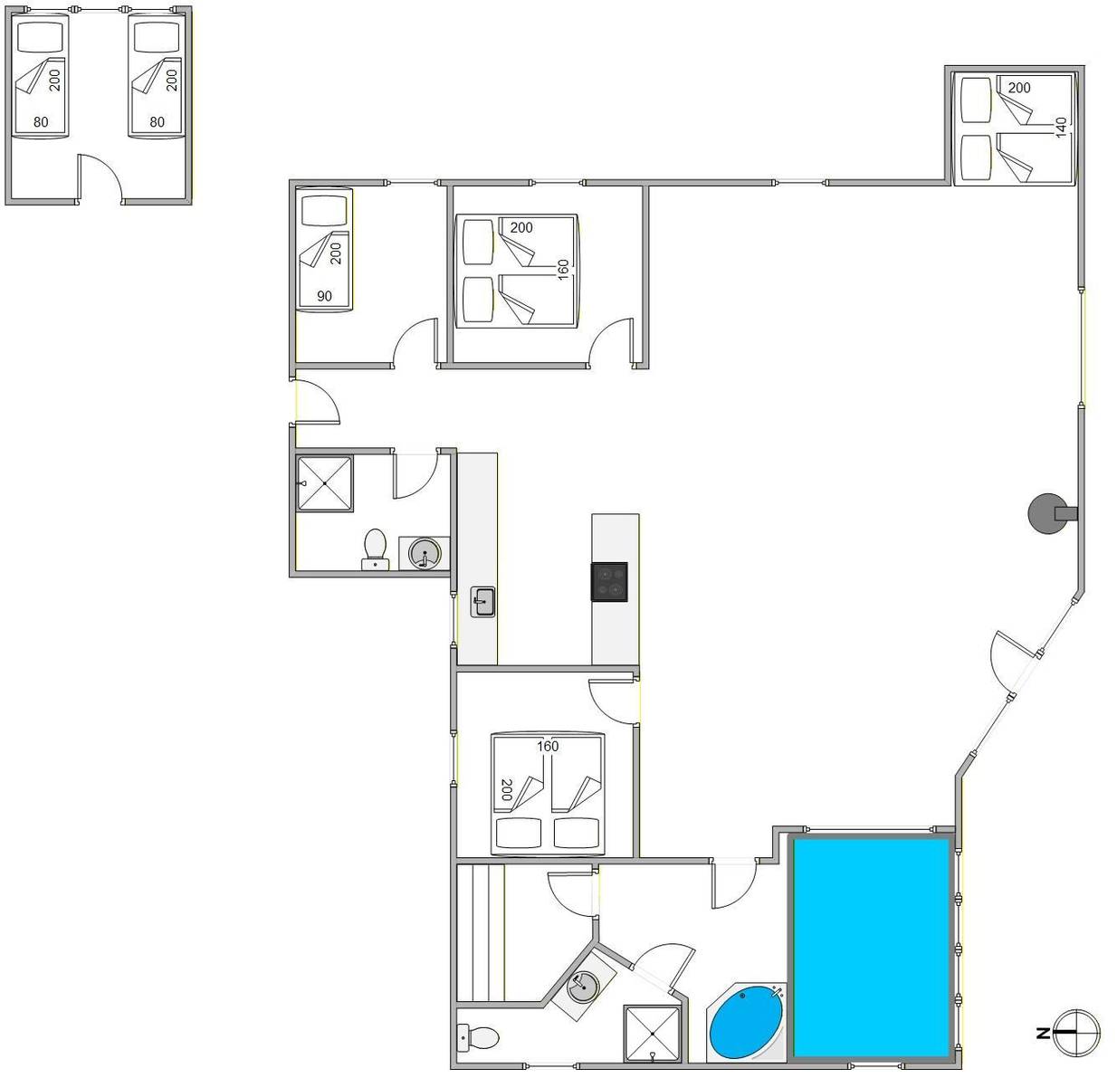 Vorschaubild von Ferienhaus QZ32 in Haurvig - Årgab - Westjütland
