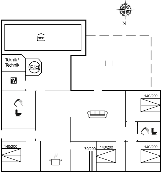 Vorschaubild von Ferienhaus RA60 in Klegod - Westjütland