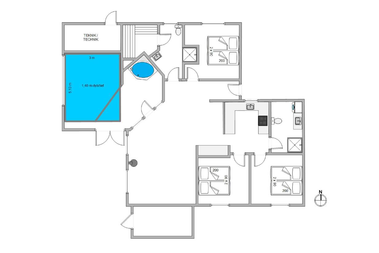 Vorschaubild von Ferienhaus RB29 in Nr. Lyngvig - Hvide Sande - Westjütland