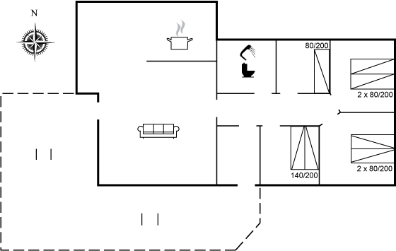 Vorschaubild von Ferienhaus RE21 in Lønstrup - Nordjütland
