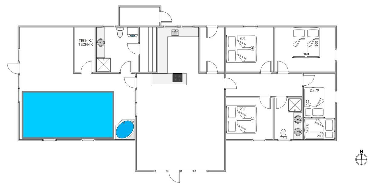 Vorschaubild von Ferienhaus RE56 in Sønderstrand - Rømø