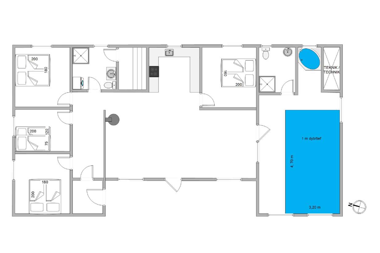 Vorschaubild von Ferienhaus RH12 in Klegod - Westjütland