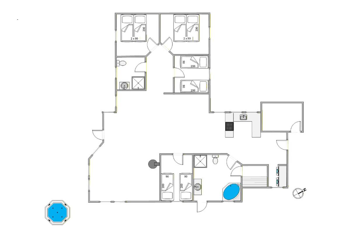 Vorschaubild von Ferienhaus RH21 in Blåvand - Westjütland