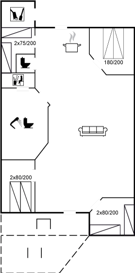 Vorschaubild von Ferienhaus RJ50 in Hasle - Bornholm