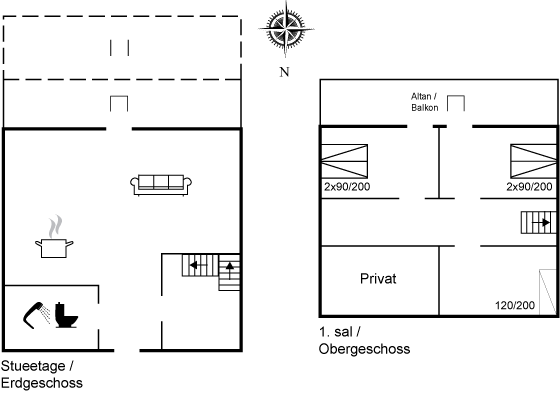 Vorschaubild von Ferienhaus RJ57 in Sønderstrand - Rømø