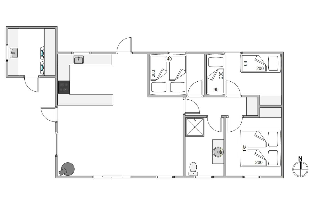 Vorschaubild von Ferienhaus RL80 in Vejers Strand - Westjütland