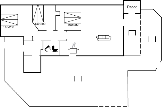 Vorschaubild von Ferienhaus RO50 in Vejers Strand - Westjütland