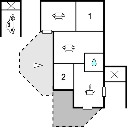 Vorschaubild von Ferienhaus RP03 in Grærup - Vejers Strand - Westjütland