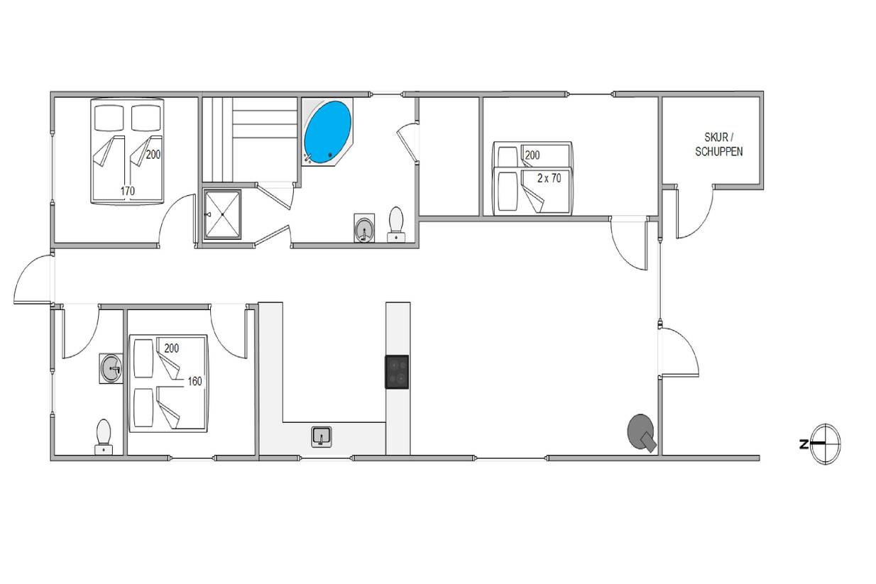Vorschaubild von Ferienhaus RQ39 in Vejers Strand - Westjütland