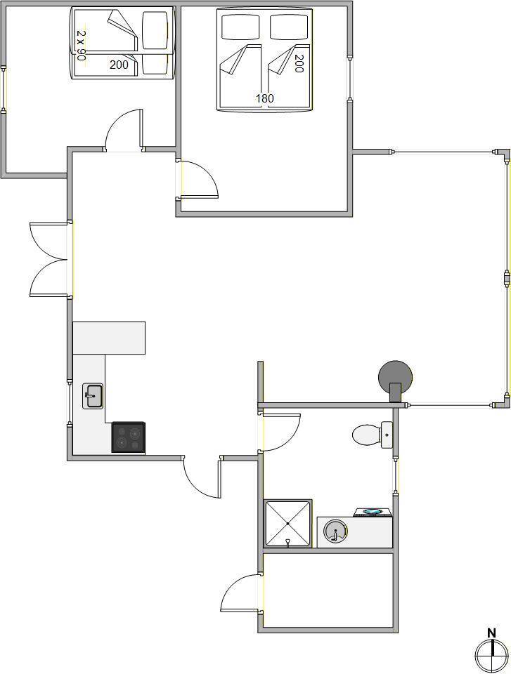 Vorschaubild von Ferienhaus RQ44 in Havneby - Rømø