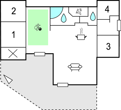 Vorschaubild von Ferienhaus RR70 in Nr. Lyngby - Løkken - Nordjütland