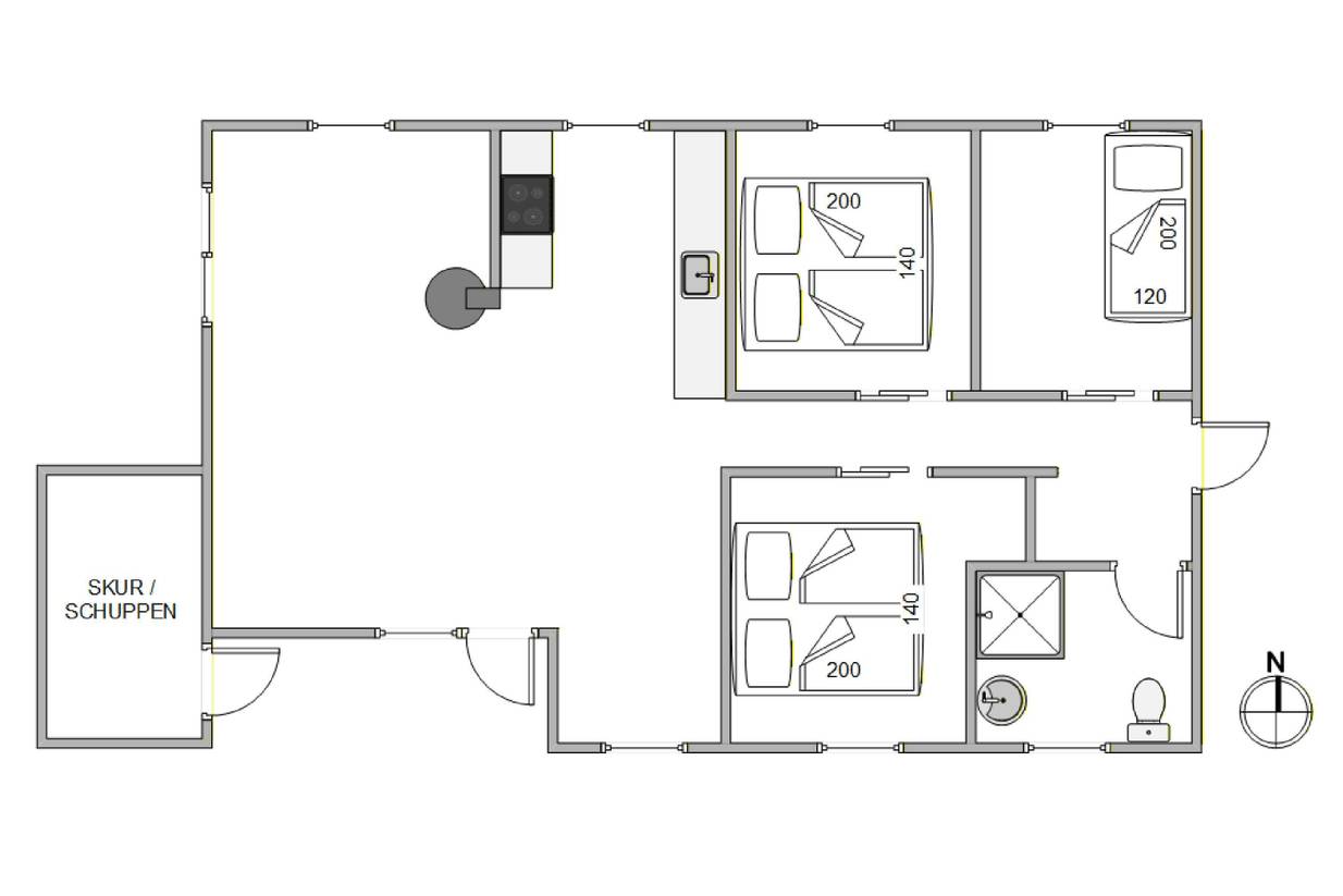 Vorschaubild von Ferienhaus RT40 in Houstrup - Westjütland