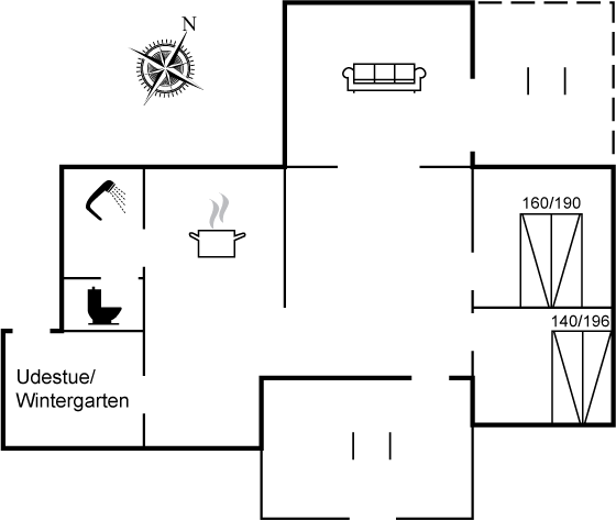 Vorschaubild von Ferienhaus RX10 in Klitmøller - Thy/Limfjord