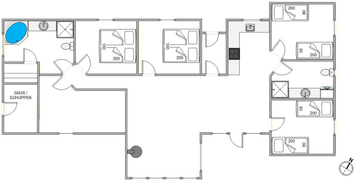 Vorschaubild von Ferienhaus RY43 in Bjerregård - Westjütland