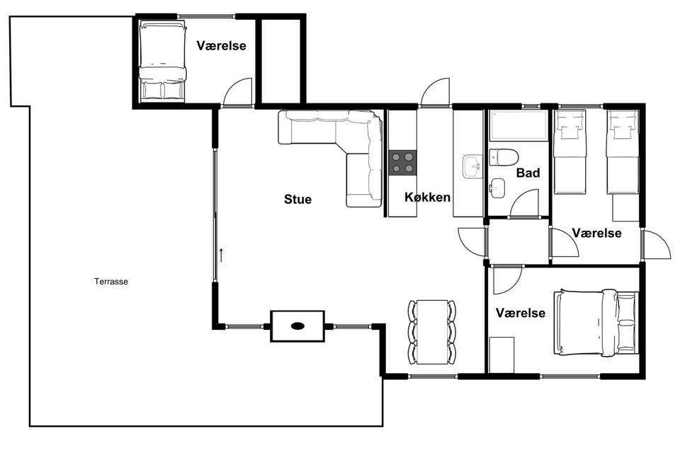 Vorschaubild von Ferienhaus RY91 in Blåvand - Westjütland