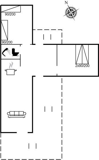 Vorschaubild von Ferienhaus RZ94 in Klitmøller - Thy/Limfjord
