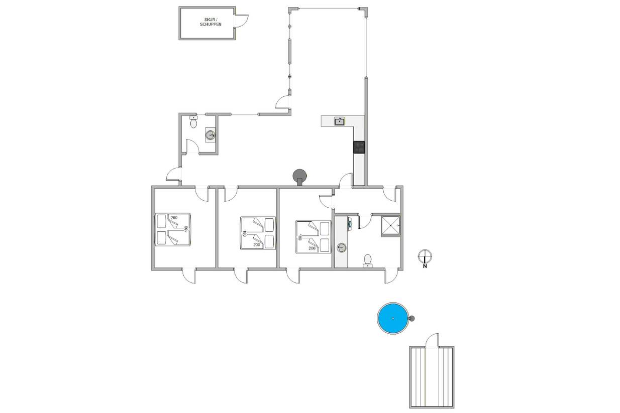 Vorschaubild von Ferienhaus SB34 in Klegod - Westjütland