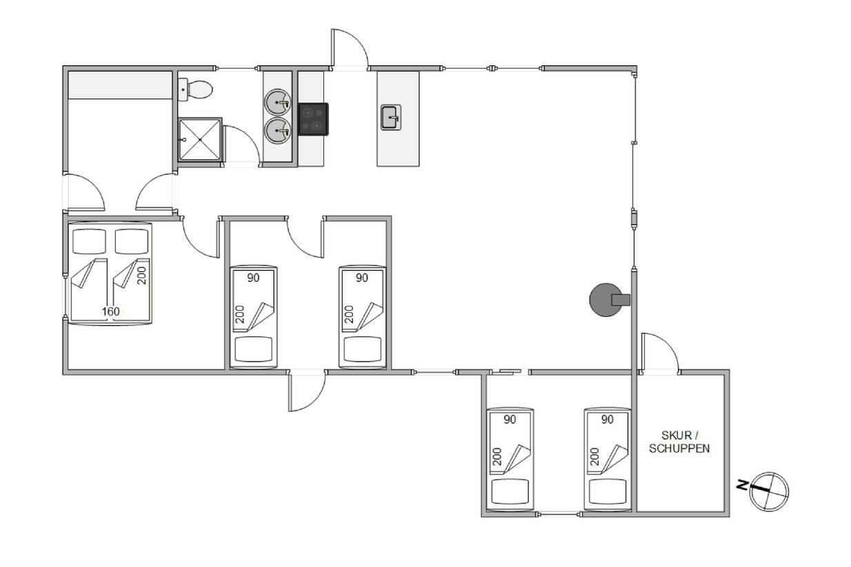 Vorschaubild von Ferienhaus SC92 in Søndervig - Westjütland