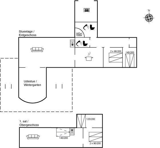 Vorschaubild von Ferienhaus SE36 in Langerhuse - Vejlby Klit - Westjütland